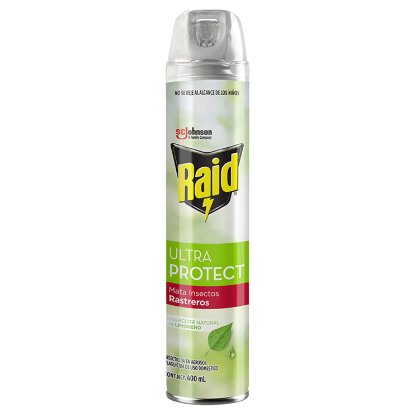 Insecticida Protector volaldores Marca Raid 400g