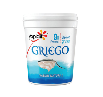 Yogurt Griego Natural, Marca Yoplait, 442g