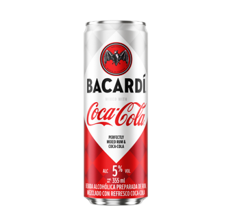 Bacardi con Coca Cola lata 355ml 5%