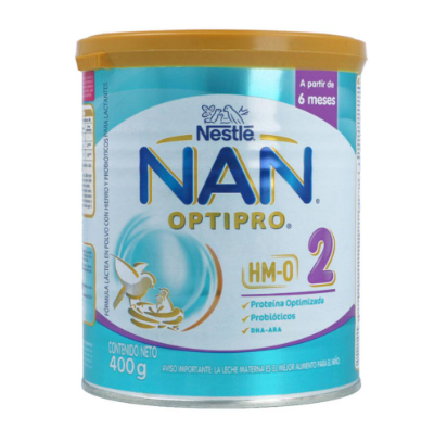 Formula Infantil Nan 2 Optipro  Nestle 400g