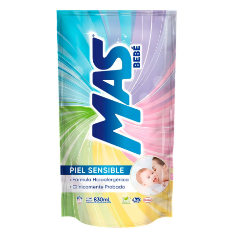 Detergente liquido MAS BEBE 830ML