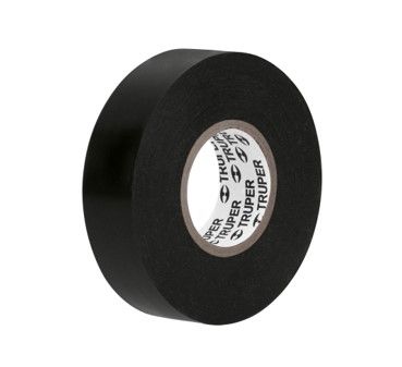TAPE ELECTRICO NEGRO19mmX18M TRUPER