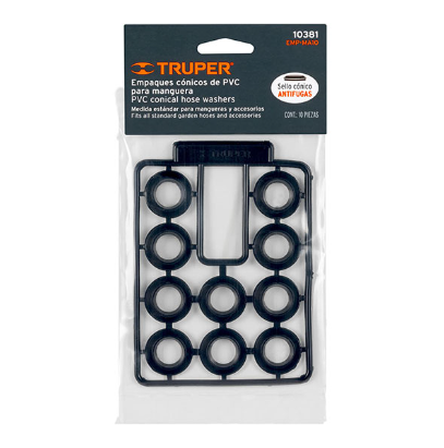 Set Empaques  P/Manguera de PVC  Estandar 10u