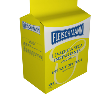 Levadura Instantanea seca masa salada Fleischmann emp. 500g
