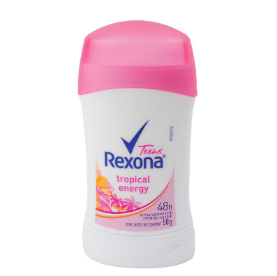 Desodorante Rexona Barra Tropical Energy 50g