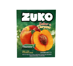 Bebida en Polvo Zuko Sabor Durazno, 13g