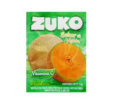 Bebida en polvo Melon Zuko 13 g