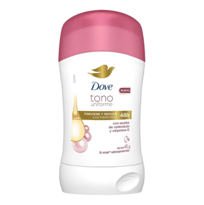 Desodorante Dove Tono Uniforme Rosas 45g
