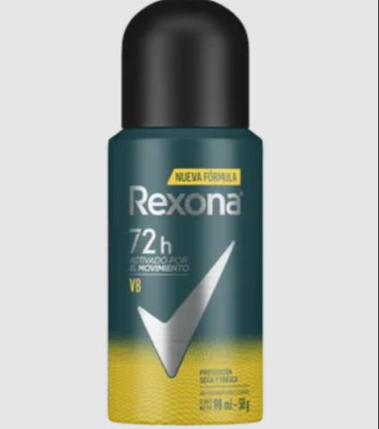 Desodorante Rexona mini V8 hombre 58 g