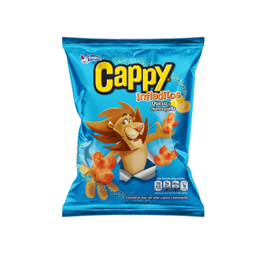 Cappy Infladito Queso 16g