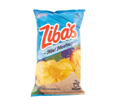 Papa tostadas Zibas Miel Mostaza Fam Yummiss 200g
