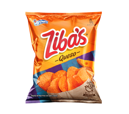 Zibas Papa Queso 26g 144s