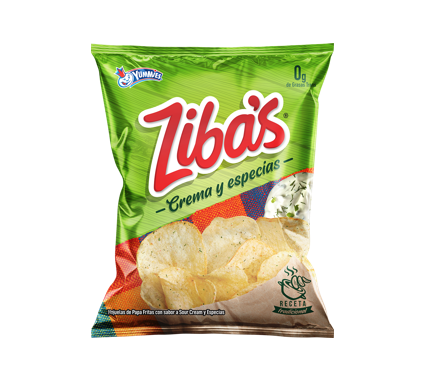 Zibas Papa Crema y especias 26g 