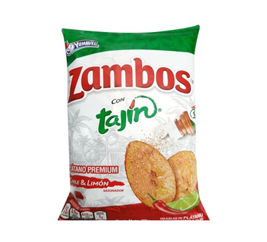 Zambos Platano Tajín 36g