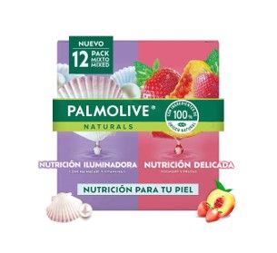 Jabón Palmolive Tono Perfecto y Suavidad Radiante 12 Unidades