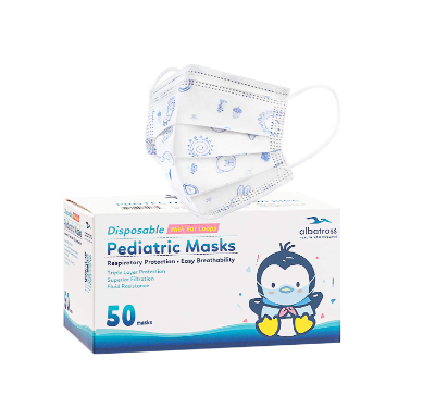 Mascarilla desechable p/niño c-50