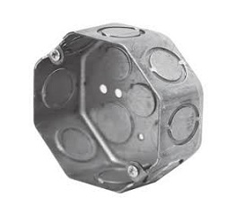 Caja Octogonal Metálica EMT 1/2X3/4