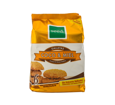 Galleta Coco & Miel Bioland 210gr