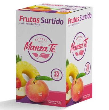 Té Frutas Surtido Manza Té 20 Sobres 