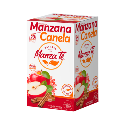 Te Manzana Canela Manza Te 20 sobres