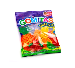 Gomita Willy Frutas20g