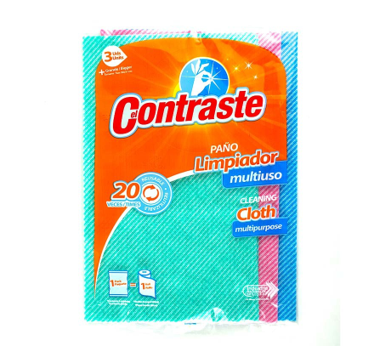 Paño LImpiador Multiusos 3Pack Contraste