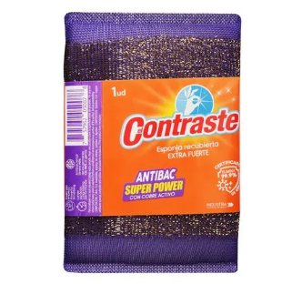 Esponja Super Power Contraste Antibacterial