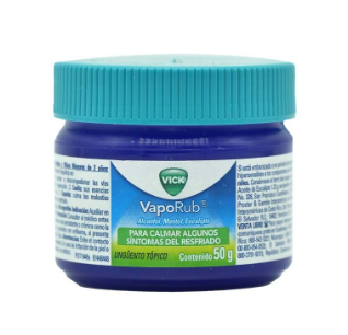 Vick vaporub frasco