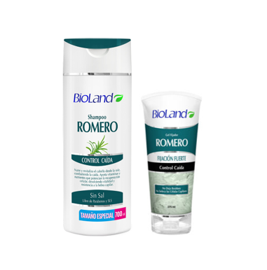 Shampoo Romero Bioland 700ml + Gel Fijador