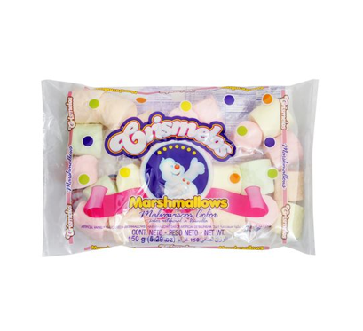 Marshmallows Marca Crismelos Color 150g