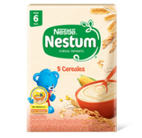 Cereal inf. inst. nestum 5 cereales, Marca Nestlé, Emp. 200 g