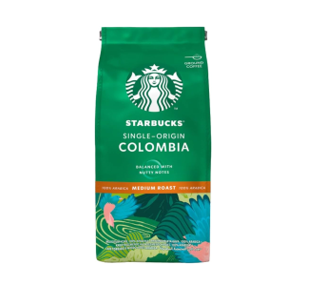 *STARBUCKS COFFEE SINGLE-ORIGIN COLOMBIA 250 g (BT/12)