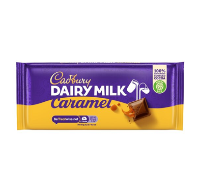 Chococale CADBURY CARAMELO barra 120G