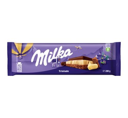 Chocolate Milka Triolade, 280g