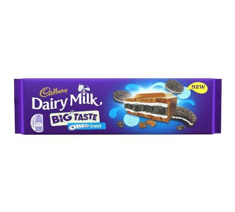 Chocolate Cadbury Big Taste Oreo y Leche, 300g