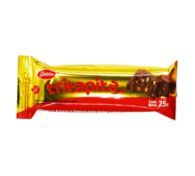 Chocolate tri tapita gallito 25g