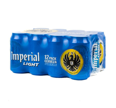 Cerveza Imperial Light lata 350ml 12 pack