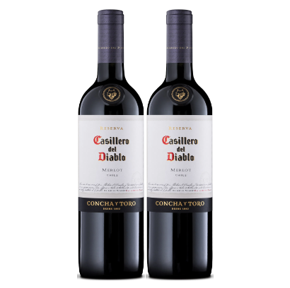 Vino tinto Merlot Frontera  2PACK CAJA