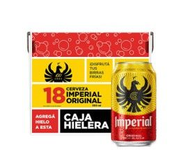 Hielera Pack Imperial 18 latas 350ml