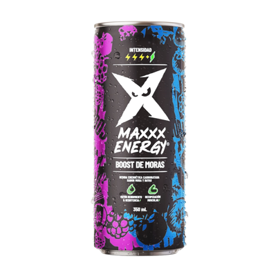 Bebida Energetica Maxxx Energy Sabor Mora 350 ml