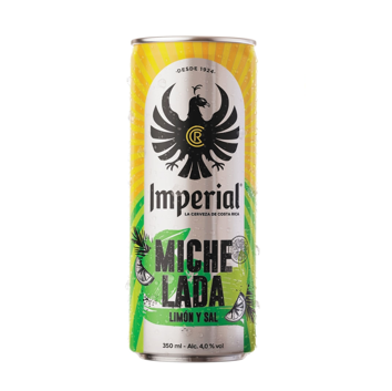 Cerveza Imperial Michelada Limon y sal 350ml