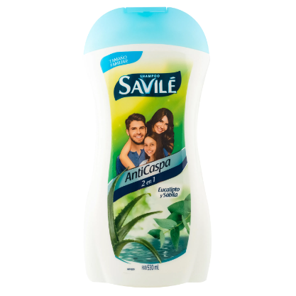 Shampoo Savilé Anticaspa 2 en 1 530 mL