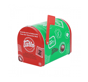 Buzón Navidad Chocolate Tutto, Lata 120g