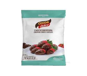 Cobertura de chocolate Marca Cocoa dulce 300 g