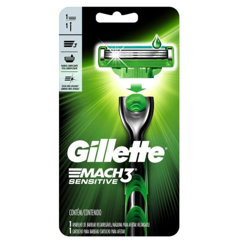 MAQUINA GILLETTE MACH 3 SENSITIVE RECARG