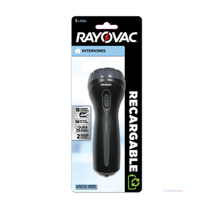 Linterna Regargable Mini 5 leds