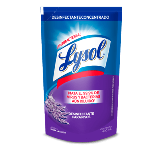 Desinfectante para pisos. Lysol LAvanda DP 400ml
