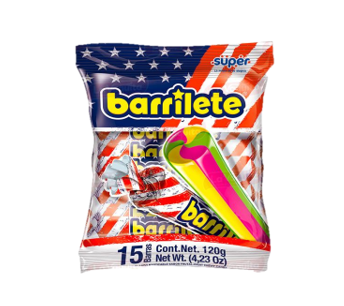 Confite Barrilete 15u 120g