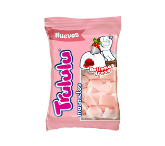 Marsmelows Trululu Rellenos Fresa 65g