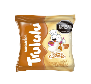 Trululu Masmelos relleno caramelo 50g